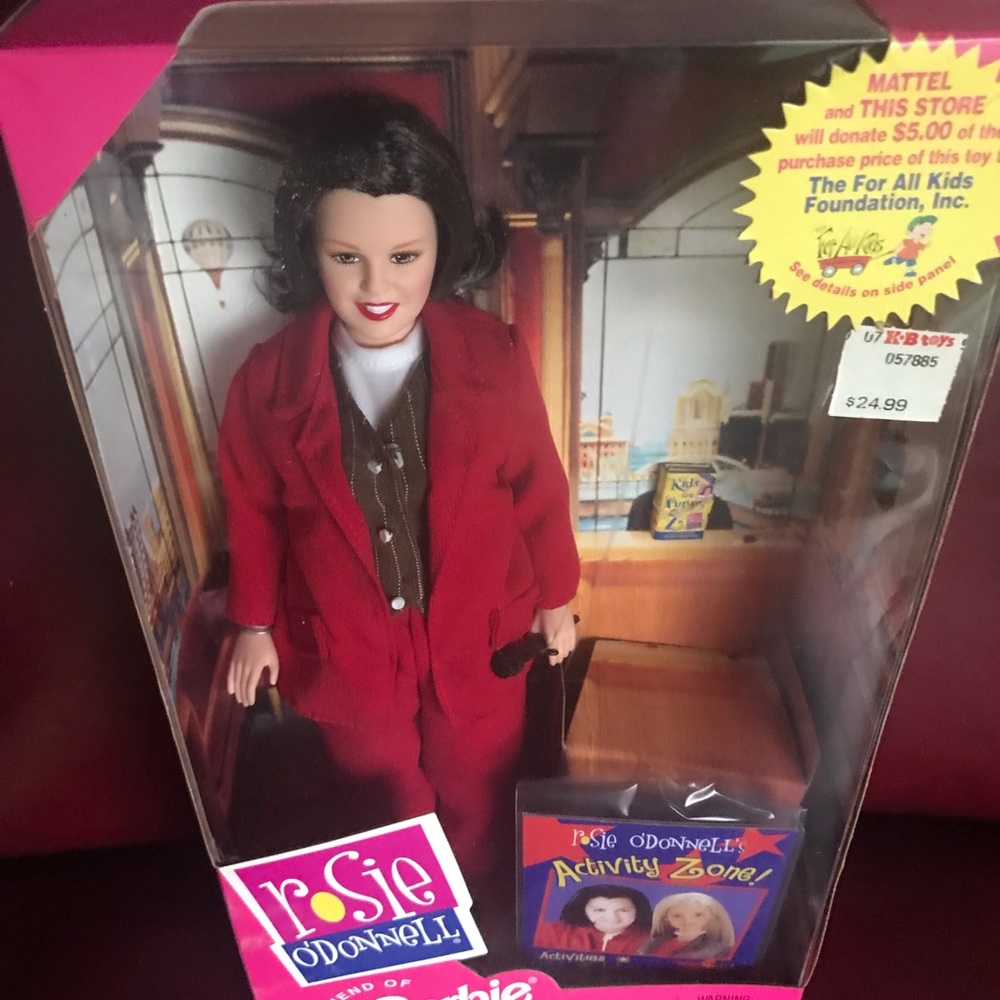 Vintage Mattel Rosie O’Donnel friend of Barbie